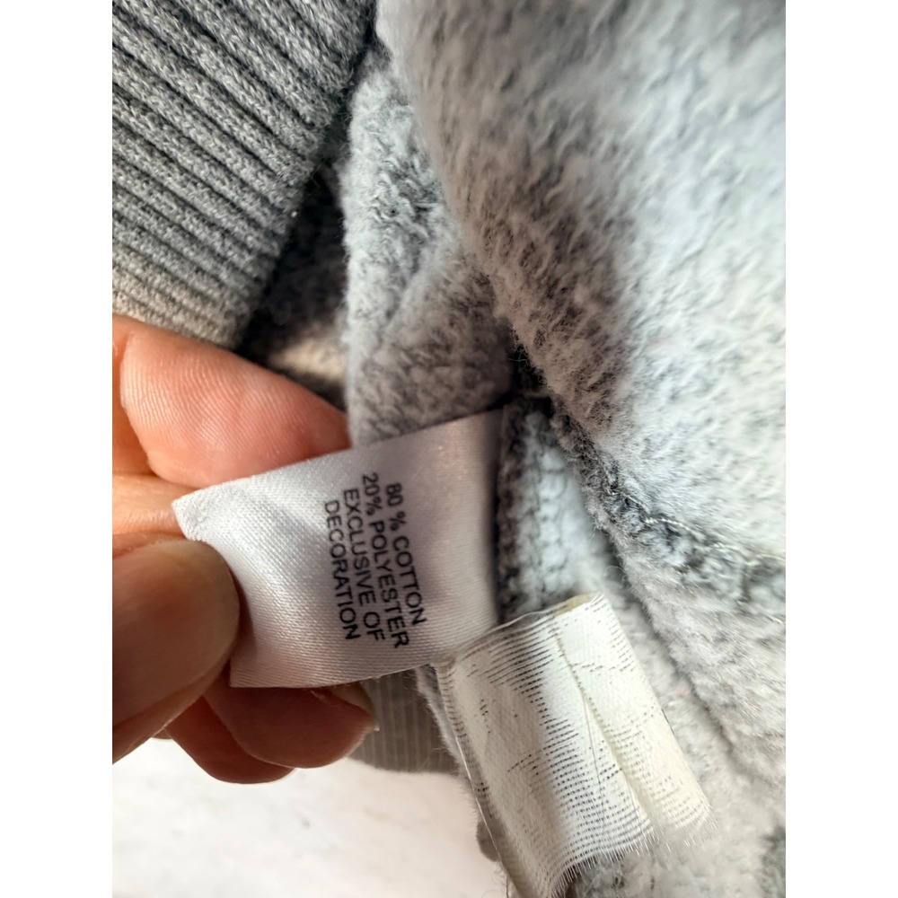League Collegiate Outfitters Yale University Quarter Zip Sweatshirt Gray Medium - Picture 11 of 11